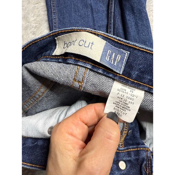 Vintage Gap Jeans Women's 6 Reg Bootcut 100% Cotton - Picture 4 of 5